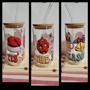 16 oz Libbey glass can cup